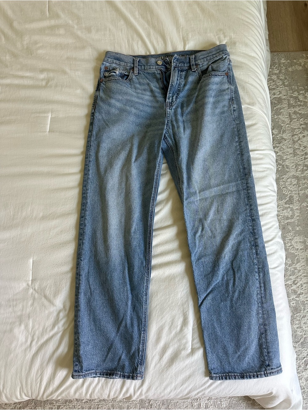 American Eagle Outfitters Women’s Ex Boyfriend Light Blue Jeans